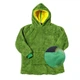 Детская толстовка плед Huggle Hoodie с капюшоном и рукавами для детей до 110 см теплый уютный аксессуар - изображение 3