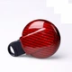 Карбоновый чехол для ключа T-Carbon Mini Paceman Cooper Countryman Clubman Cabrio Red - изображение 3