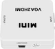 Mini VGA to HDMI адаптер з аудіо, перетворювач VGA2HDMI 1080P для ПК, ноутбуків, телевізорів і проекторів - зображення 4