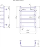 Водяной полотенцесушитель Mario Inox Стандарт 570x430/400 1.8.044607.P - изображение 4
