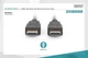 Кабель Assmann HDMI 3M AK-330107-030-S Black - изображение 2