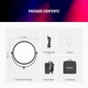 Разноцветная круглая светодиодная панель NEEWER GR18C RGB 65Вт с APP управлением 2500-8500К, 18 эффектов - изображение 9