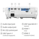 Проектор BENQ TH671ST DLP 1080P ANSI 3000Lm 10000:1 2хHDMI USB 16:9 White (9H.JGY77.1HE) - зображення 4