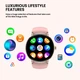 Смарт-годинник Zeblaze Lily 2 (голосові дзвінки, тонометр, пульсиметр, Amoled) протиударний. + Додатковий браслет. Pink - изображение 8