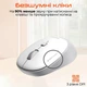 Мышь компьютерная беспроводная MEETION R571 White/Pink (MT-R571-P) - изображение 3