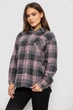 Рубашка женская в клетку, цвет серо-персиковый, XL, 244R1070-2 - изображение 4