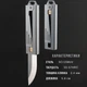 Ніж Гравітаційний фронтальний Titanium - зображення 5