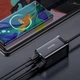 Зарядний Пристрій Baseus GaN3 Pro 65W (2Type-C+2USB) + Кабель Type-C-Type-C 100W (1m) black (CCGP040101) - зображення 4