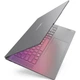 Ноутбук Lenovo Yoga Slim 7 15ILL9 Intel Core Ultra 7 256 В до 4, 8 ГГц, 15, 3 2, 8 К, IPS, 120 Гц, сенсорным экраном, 16 ГБ LPDDR5x, 1 ТБ SSD, Intel® Arc™, Windows® 11 Home, Luna Grey - изображение 9