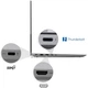 Ноутбук Lenovo ThinkBook 16 G8 IAL Intel® Core™ Ultra 7 255 ГГц до 5, 1 ГГц, 16 WUXGA, IPS, 16 ГБ DDR5, 512 ГБ SSD, графикой Intel® Arc™, Arctic Grey - изображение 14