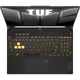 Игровой ноутбук ASUS 16 дюймов TUF F16 FX607VJ, FHD+ 144 Гц, Intel® Core™ 5 210H (12 МБ кэш- памяти, до 4, 80 ГГц), 16 ГБ DDR4, 1 ТБ SSD, GeForce RTX 3050 6 ГБ, Mecha Gray - изображение 4