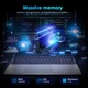 Ноутбук GXMO 15. 6 Intel N95 Quad- Core 16GB RAM SSD 512GB, FHD 1920x1080 клавиатура с подсветкой, розблокування відбитком пальця - изображение 2