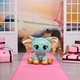 М'який слоник Gund P.Lushes Pets Белла ЕльФант 15см бірюзово-золотий, вишиті очі 6065234 - зображення 6