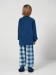 Детская теплая флисовая пижама для мальчика Tarik 3755_turkuaz 122 см Морская волна (6520734006758) - изображение 2