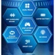 Бездротові стерео навушники Lenovo GM2 Pro, iPhone та Android, Bluetooth 5.4, Type C, ENC, ігровий режим, з мікрофоном. Black - зображення 8