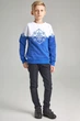 Різдвяний світшот для хлопчика Blue 92 UKRS-6619 UkrGlamour - изображение 8
