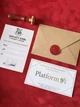 Тематичний Подарунковий конверт Гаррі Поттер Запрошення на свято Harry Potter та квиток до Гоґвортсу - зображення 3