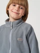 Детская теплая флисовая толстовка для мальчика Joiks Fleece Antipiling tec. F918 128 см Серая (J2300000011685) - изображение 4