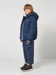 Детская демисезонная куртка для мальчика Levi`s 8EN633-UF3 122-128 см Синяя (3666643192594) - изображение 3