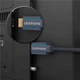 Кабель монітора-сигнальний ClickTronic HDMI M/M 2.0m v2.1 8K@60Hz UHD HDR Casual OFC синій(75.04.0990) - зображення 8