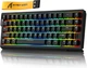 Ігрова Клавіатура ATTACK SHARK X68 HE Black Магнітні світчі. Дротова 8000Hz/s. RGB Підсвічування, 68 keys, Switch 0.1mm. Rapid Trigger - зображення 1