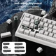 Ігрова магнітна клавіатура ATTACK SHARK X68 HE White Contour Магнітні свічі 65% Hall Effect Rapid Trigger 0.01мм Hot-Swap 8000Hz RGB PBT Double-shot USB Type-C - зображення 4
