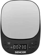 Весы кухонные Sencor SKS0804BK 2 кг черные - изображение 2