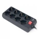Фільтр живлення REAL-EL REAL-EL RS-8 PROTECT, 1.8m, black (EL122300021) - зображення 4