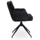 Комплект з двох обертових крісел AKITA Swivel Black - зображення 3