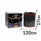 Led подсветка на лобовое стекло "Глаза Монстра" 120х17 см. гибкая светодиодная лента для авто 12-24V - изображение 7