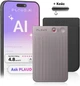 Комплект Диктофон PLAUD Note AI, 64 GB (Bronze 03) + Кейс для зберігання (Silver 02) 10х19х4 см - изображение 1