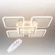 Потолочная LED люстра, светильник светодиодный белый Sunlight 6325/4+1S+S - изображение 1