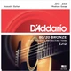 Струны для акустической гитары D'Addario EJ12 80/20 Bronze Medium 13/56 - изображение 1