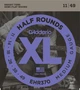 Струны для электрогитары D'Addario EHR370 Half Rounds Medium 11/49 - изображение 1