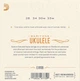 Струны для укулеле D'Addario EJ65B Clear Nylon Baritone Ukulele Strings 28/35 - изображение 2