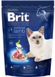 Сухой корм для стерилизованных кошек Brit Premium by Nature Cat Sterilized Lamb с ягненком 800 г (8595602553082) - изображение 1