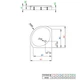 Душовий піддон Radaway Patmos B 900x900x160, білий - изображение 3