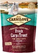 Сухой корм для стерилизованных кошек Carnilove Fresh с карпом и форелью 400 г (8595602527427) - изображение 1