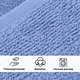 Полотенце махровое IDEIA для рук и лица 50x90 см Синее (4820227288922) - изображение 6