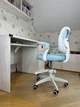 Крісло дитяче, що обертається з підставкою для ніг PERFECT KIDS BLUE Perfect Home Блакитний - зображення 10