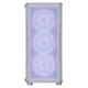 Корпус 2E Gaming Hexagon G338W, без БЖ, 2xUSB 3.0, 1xUSB Type-C, 1x120mm, 3x120mm ARGB, TG Side Panel, AT [141950] - зображення 2
