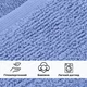 Полотенце махровое IDEIA для ванной 70x140 см Синее (4820227288984) - изображение 6