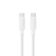 Кабель Type-C на Type-C ACEFAST C18-03 Braid Charging Data Cable (1.2m, 60W, 3A). White - изображение 4