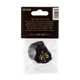 Медиаторы Dunlop 485P03HV Genuine Celluloid Teardrop Black Heavy Player's Pack (12 шт.) - изображение 4