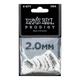 Медиаторы Ernie Ball 9343 White Multipack Prodigy Picks 6-Pack 2.0 mm (6 шт.) - изображение 1