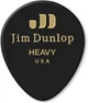 Медиатор Dunlop 485R03HV Genuine Celluloid Black Tear Drop Guitar Pick (1 шт.) - изображение 1