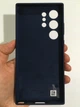 Чехол силиконовый противоударный Samsung Silicone Case для Samsung Galaxy S23 Ultra (6.8") Navy - изображение 5