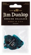 Медиаторы Dunlop 483P11TH Genuine Celluloid Turquoise Pearloid Thin Player's Pack (12 шт.) - изображение 1