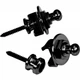 Стреплоки для ременя Schaller 1446 Security Locks Black - зображення 3