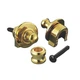 Стреплоки для ременя Schaller 447 Security Locks Gold Chrome - зображення 3